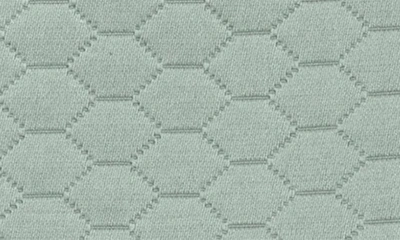 Sferra Favo Coverlet In Seagreen