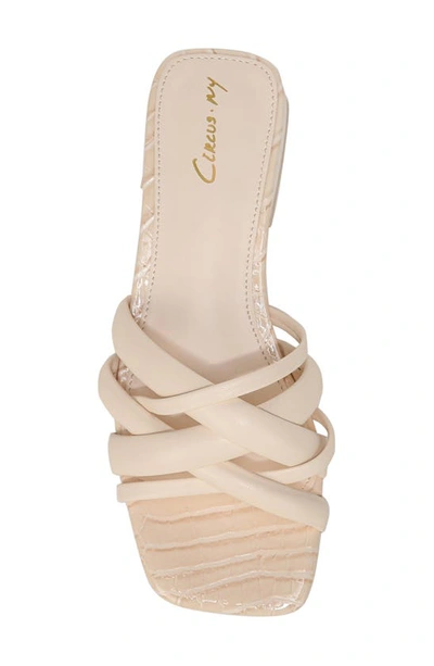 Shop Circus Ny Janessa Slide Sandal In Vanilla Bean