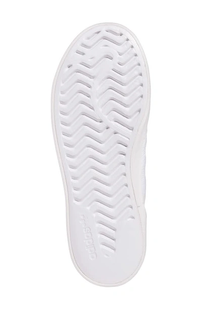 Adidas Originals Forum Bonega Shoes In White/ Blue/ Gold Met.