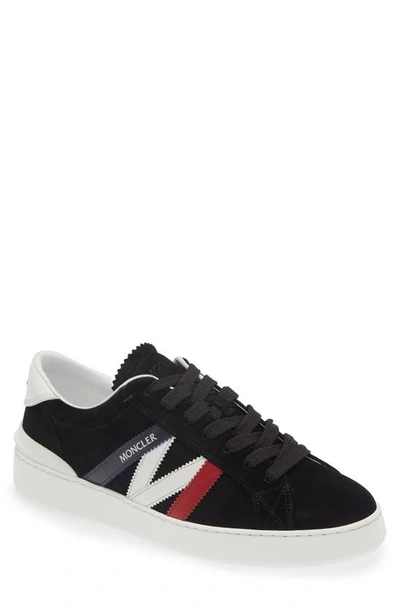 Moncler Monaco M Low Top Sneak In Black