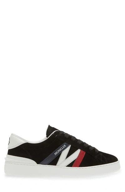 Shop Moncler Monaco M Low Top Sneaker In Black