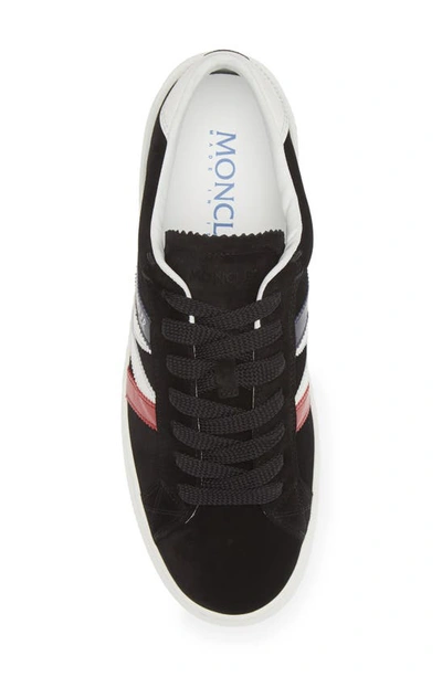 Shop Moncler Monaco M Low Top Sneaker In Black