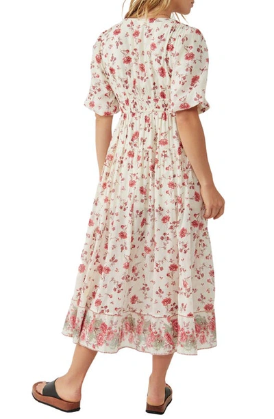 Shop Free People Lysette Floral Maxi Dress In Tea Combo