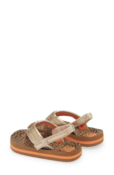 Reef Kids' Ahi Flip Flop In Wild