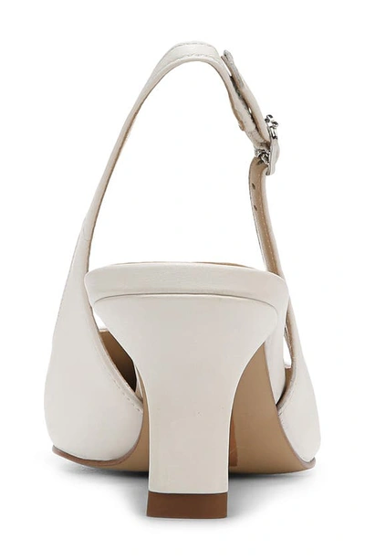 Shop Sam Edelman Bianka Slingback Pump In Bright White