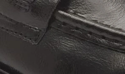 Shop Steve Madden Mistor Loafer In Black Leather