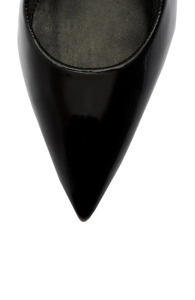Shop Schutz Filipa Slingback Pointed Toe Wedge Pump In Black