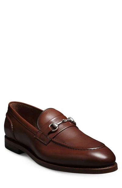 Shop Allen Edmonds Randolph Bit Loafer In Dark Chili