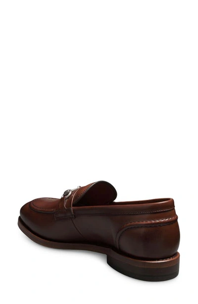 Shop Allen Edmonds Randolph Bit Loafer In Dark Chili