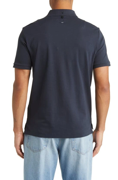 Rag & Bone Principal Jersey Classic Fit Polo In Sal