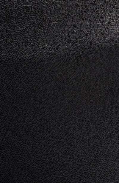Commando Cropped Flared High-rise Faux-leather Trousers In Black