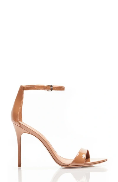 Shop Rebecca Allen The Two-strap Sandal In Medium-brown