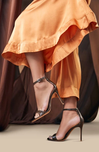Shop Rebecca Allen The Two-strap Sandal In Deep-brown