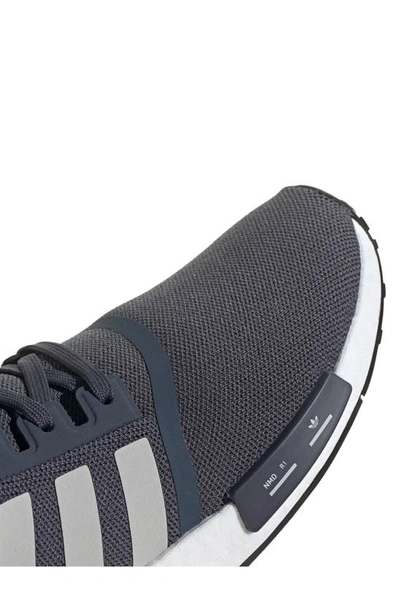 Shop Adidas Originals Nmd R1 Primeblue Sneaker In Navy/ Grey/ Core Black