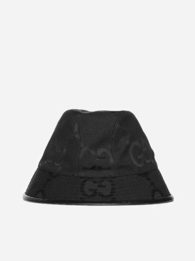 Shop Gucci 's Gg Jacquard Hat In Black