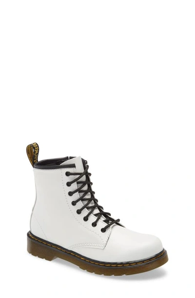 Shop Dr. Martens' Kids' 1460 Boot In White