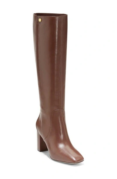 Shop Cole Haan Valley Tall Boot In Chestnut Leather