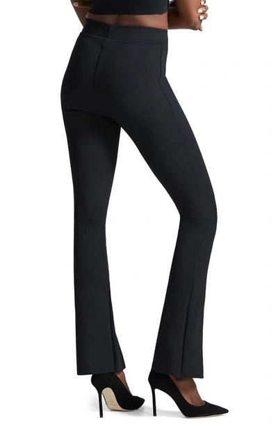 Commando Ceo Zip Hem Neoprene Pull-on Pants In Black
