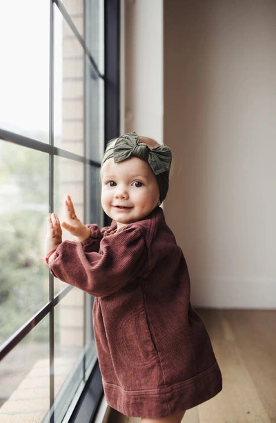Baby Bling Headband In Army Green