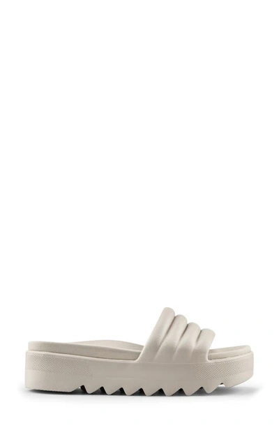 Cougar Pool Party Platform Slide Sandal In Dove