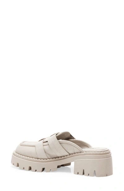Shop Free People Buckle Lyra Lug Loafer Mule In Off White