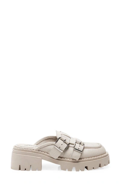 Shop Free People Buckle Lyra Lug Loafer Mule In Off White