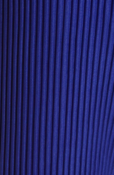 Shop Issey Miyake Tailored Pleats 1 Pants In 74-deep Sea Blue