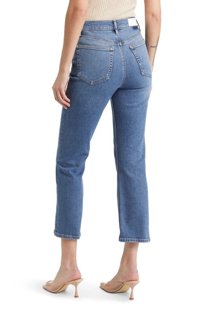 Re/done 70s Cropped Bootcut Jeans In Mid 70s