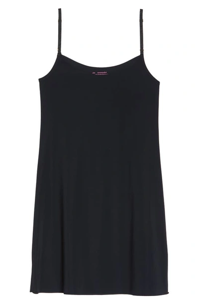 Commando Classic Mini Cami Slip In Black In Black