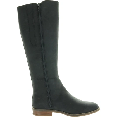 Clarks Camzin Branch Womens Tall Leather Knee-high Boots In Green | ModeSens