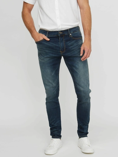 Shop Guess Factory Sammy Super Stretch Modern Skinny Jeans In Blue