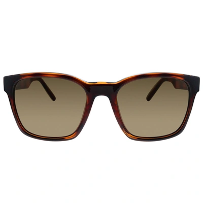 Ferragamo Salvatore   Sf 959s 214 55mm Unisex Square Sunglasses In Brown