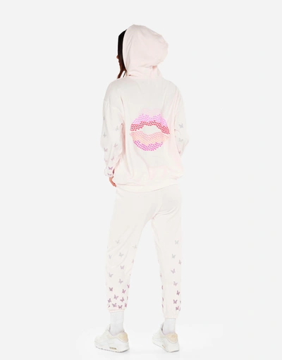 Lauren Moshi Alana Butterfly Lip In Vintage Pink
