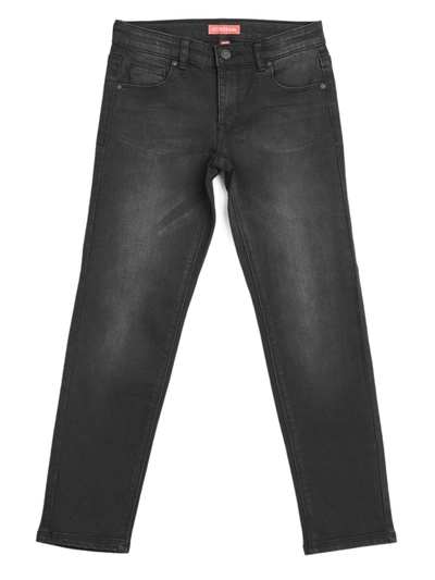 Shop Guess Factory Halsted Black Denim Jeans (7-18) In Grey