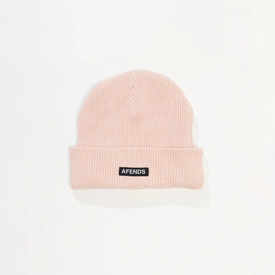 Shop Afends Recycled Knit Beanie In Pink