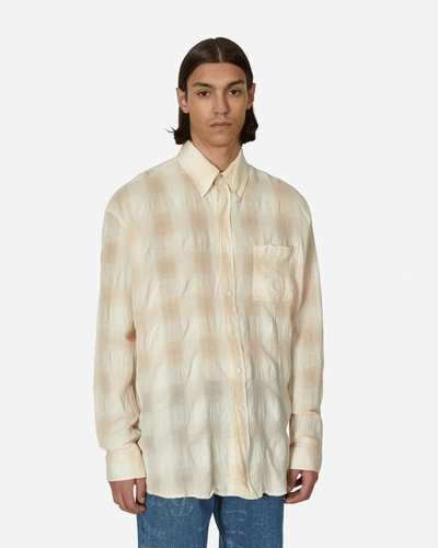 Shop Our Legacy Borrowed Bd Shirt In Beige