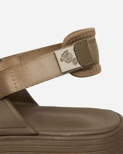 Shop Suicoke Cappo Sandals Olive In Green