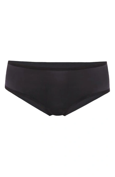 Shop Wolford Sheer Touch Hipster Briefs In Black