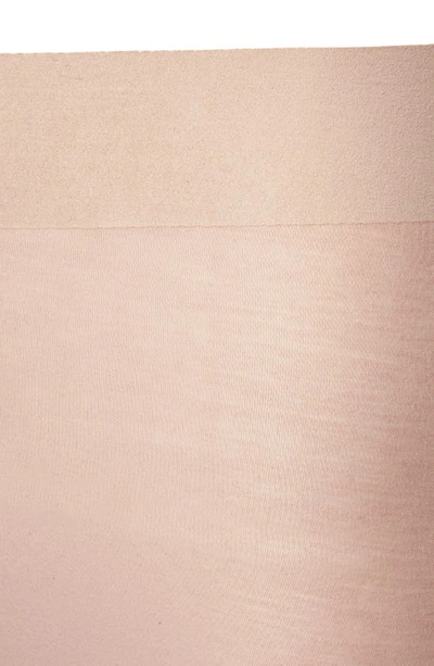 Wolford Sheer Touch Mesh Shapewear Shorts In Rose Tan