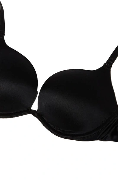 Shop Wolford Sheer Touch Underwire Push-up Demi Bra In Black