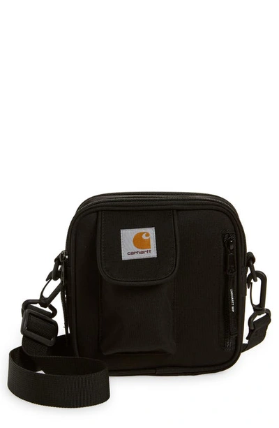 Shop Carhartt Essentials Small Crossbody Bag In Black