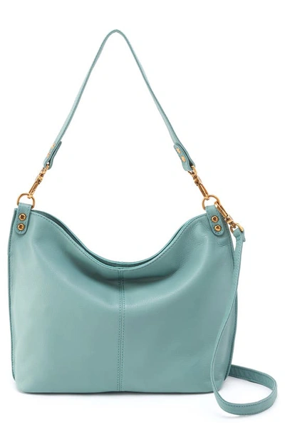 Shop Hobo Pier Leather Tote In Pale Green