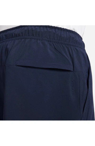 Nike Men's Unlimited Dri-fit 7" 2-in-1 Versatile Shorts In Obsidian/ Black