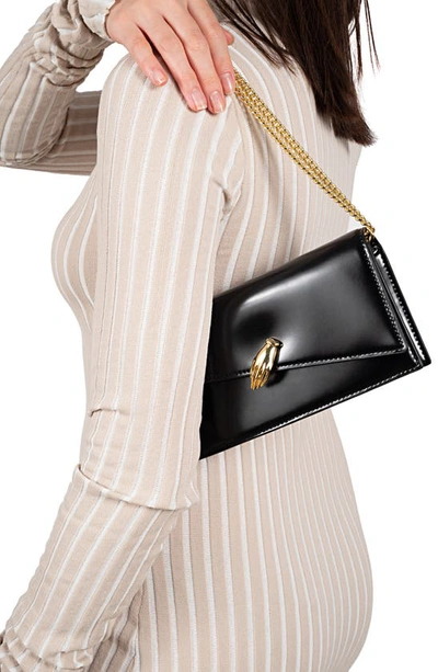Shop Alexis Bittar In My Dreams Leather Convertible Crossbody Bag In Black