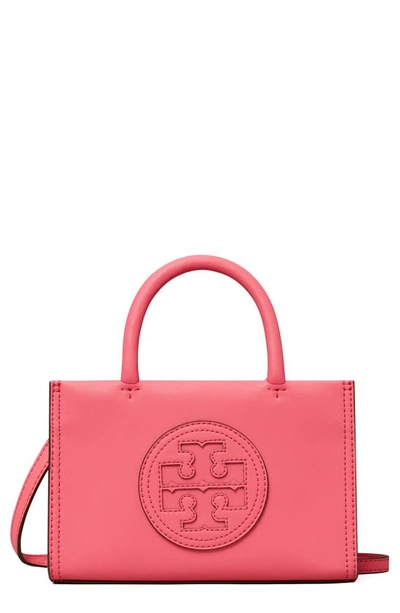 Shop Tory Burch Mini Ella Bio Tote In Watermelon Pink