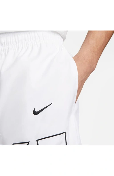 Shop Nike Sportswear Flow Shorts In White