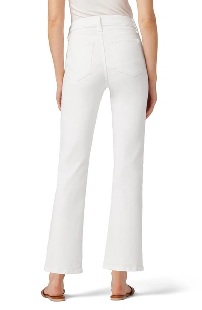 Joe's The Callie High Waist Ankle Bootcut Jeans In White