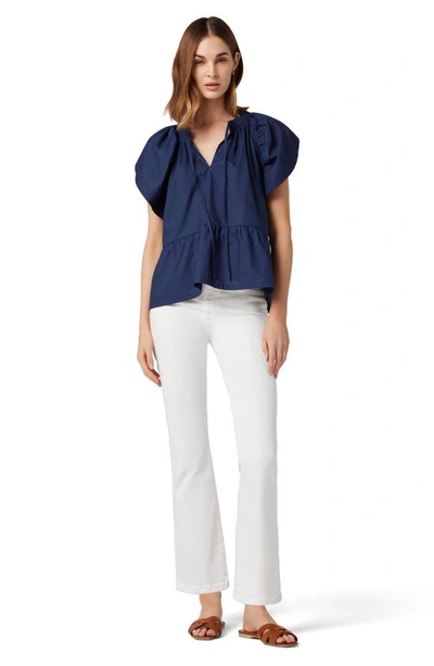 Joe's The Callie High Waist Ankle Bootcut Jeans In White
