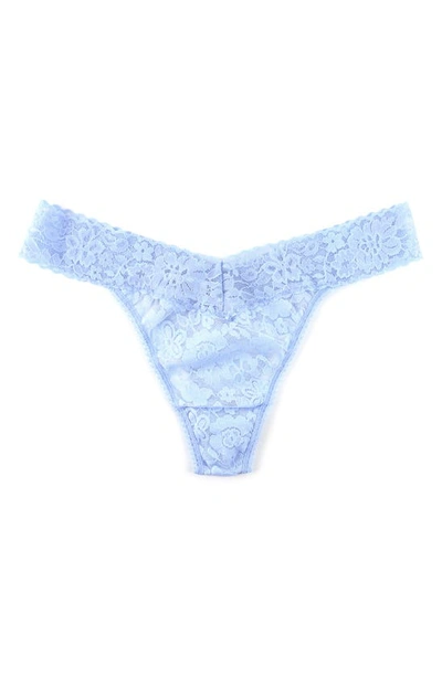 Shop Hanky Panky Daily Lace Original Rise Thong In Fresh Air