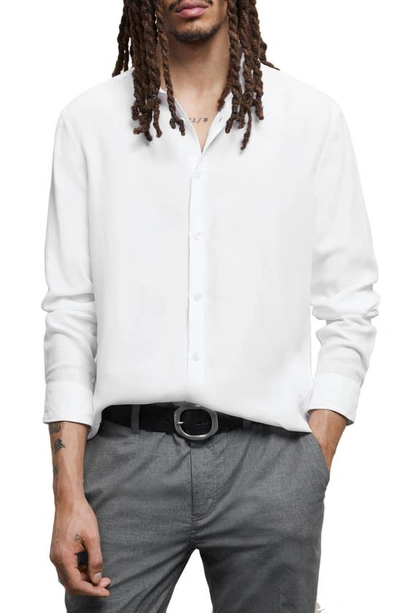 Shop John Varvatos Slim Fit Button-up Shirt In White